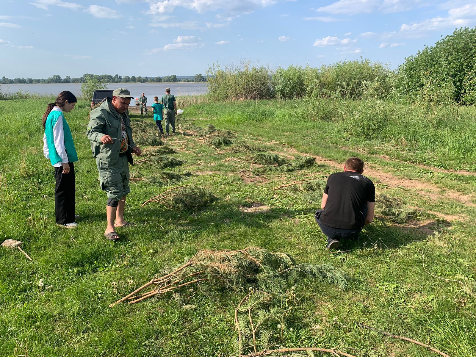 В Чистопольском районе на реке Прость установлены искусственные нерестилища