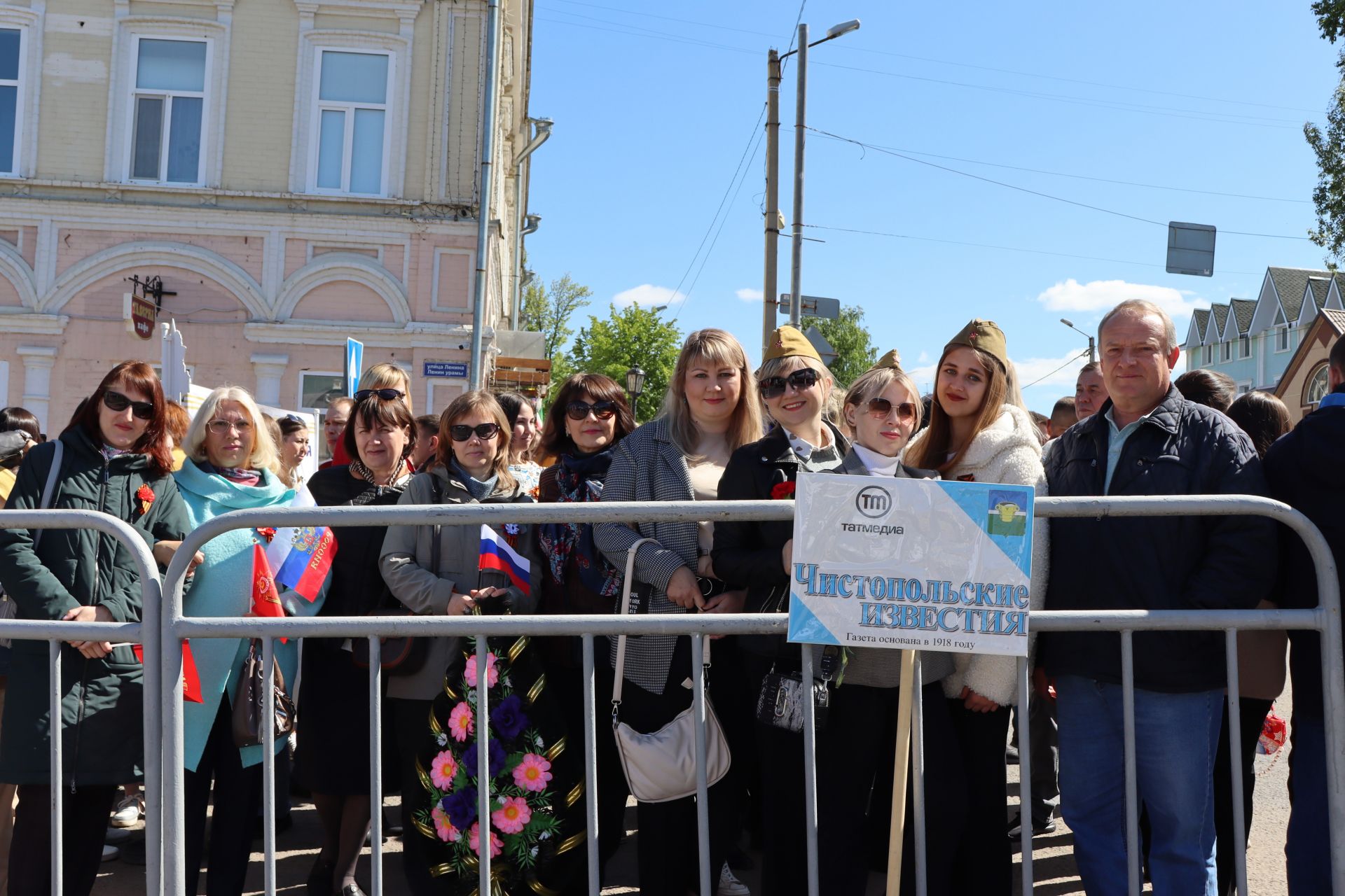 В Чистополе на центральной площади прошел парад Победы