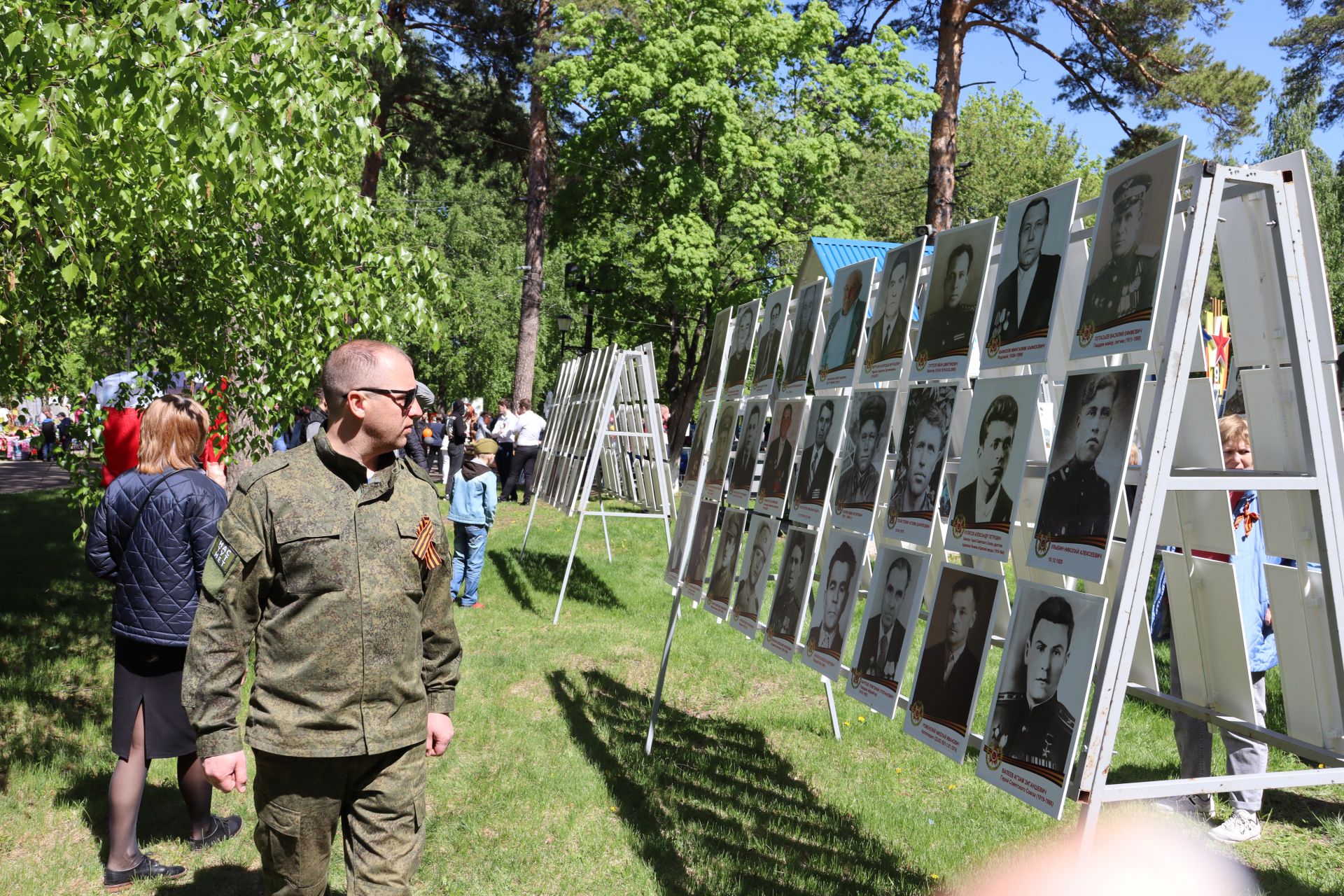 В Чистополе на центральной площади прошел парад Победы