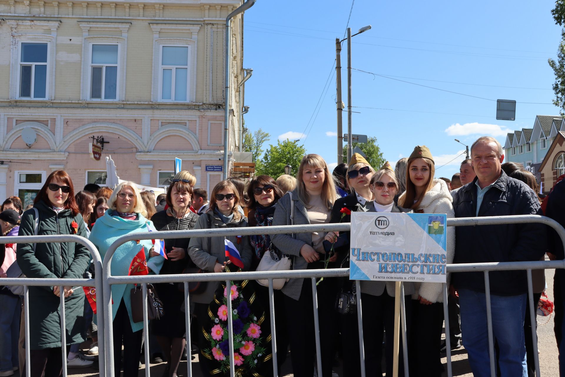 В Чистополе на центральной площади прошел парад Победы