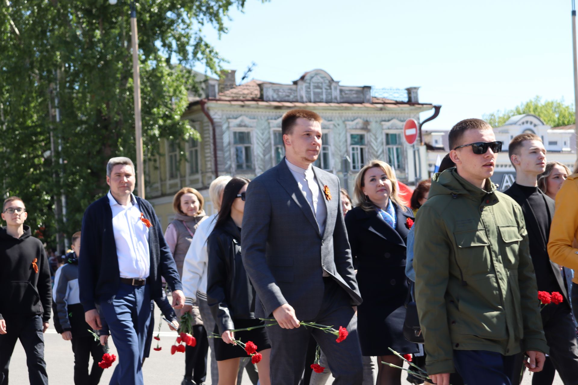 В Чистополе на центральной площади прошел парад Победы