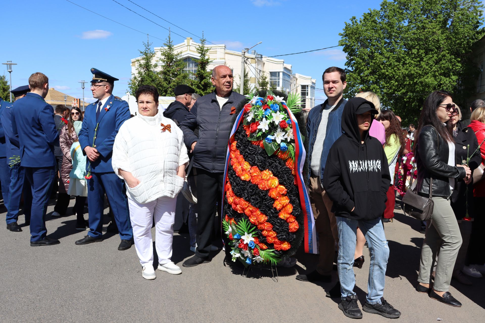 В Чистополе на центральной площади прошел парад Победы