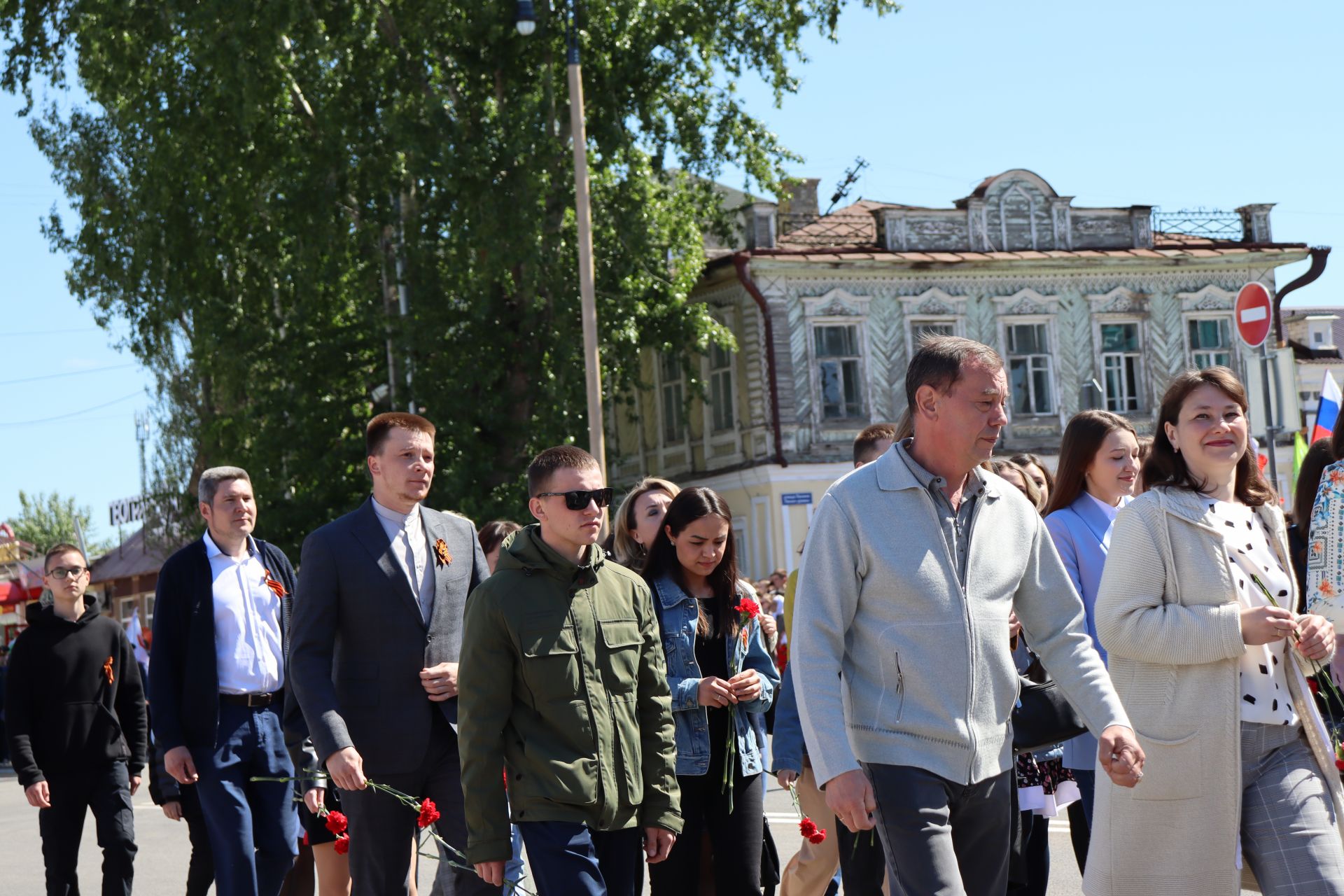 В Чистополе на центральной площади прошел парад Победы