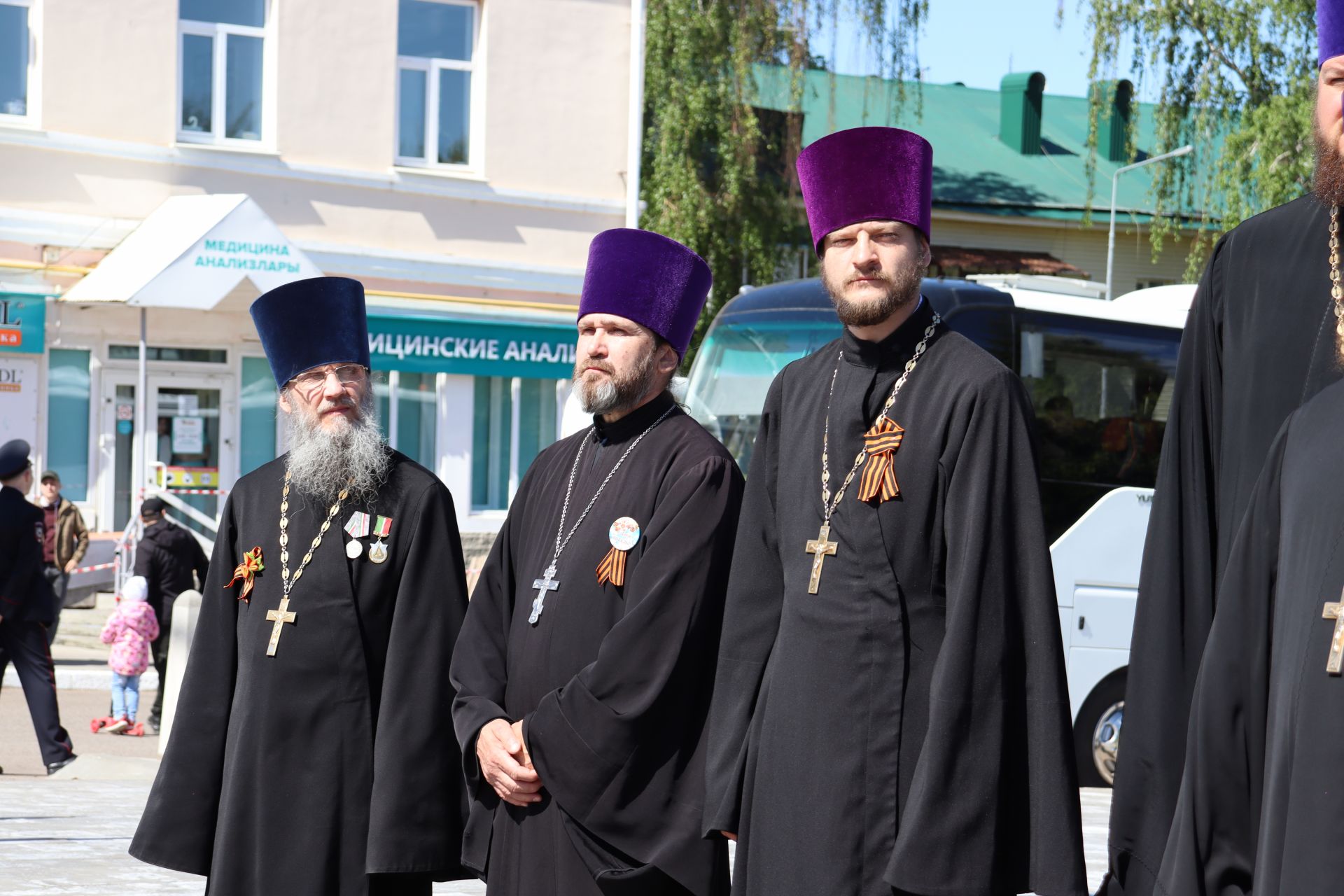 В Чистополе на центральной площади прошел парад Победы