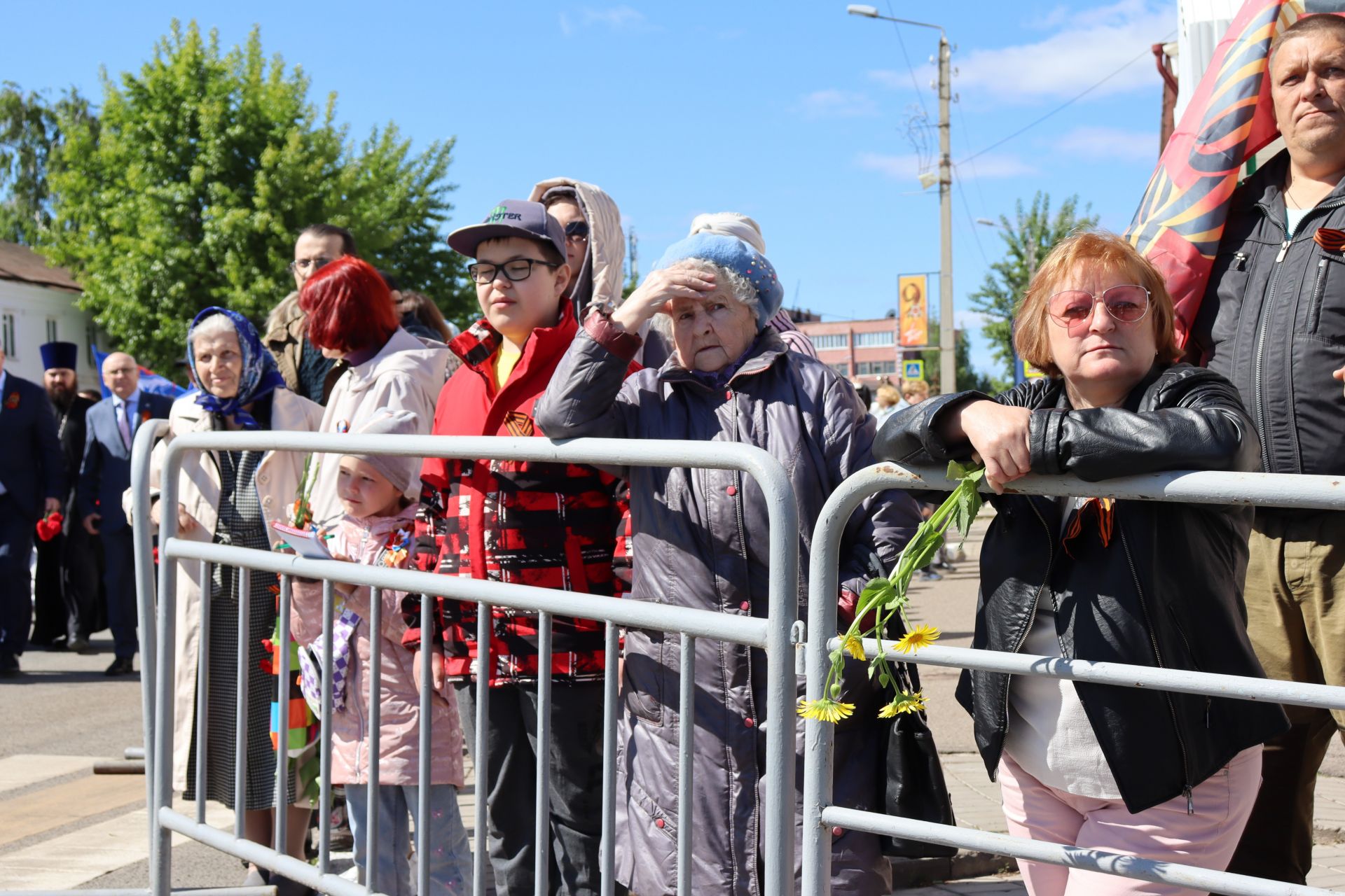 В Чистополе на центральной площади прошел парад Победы