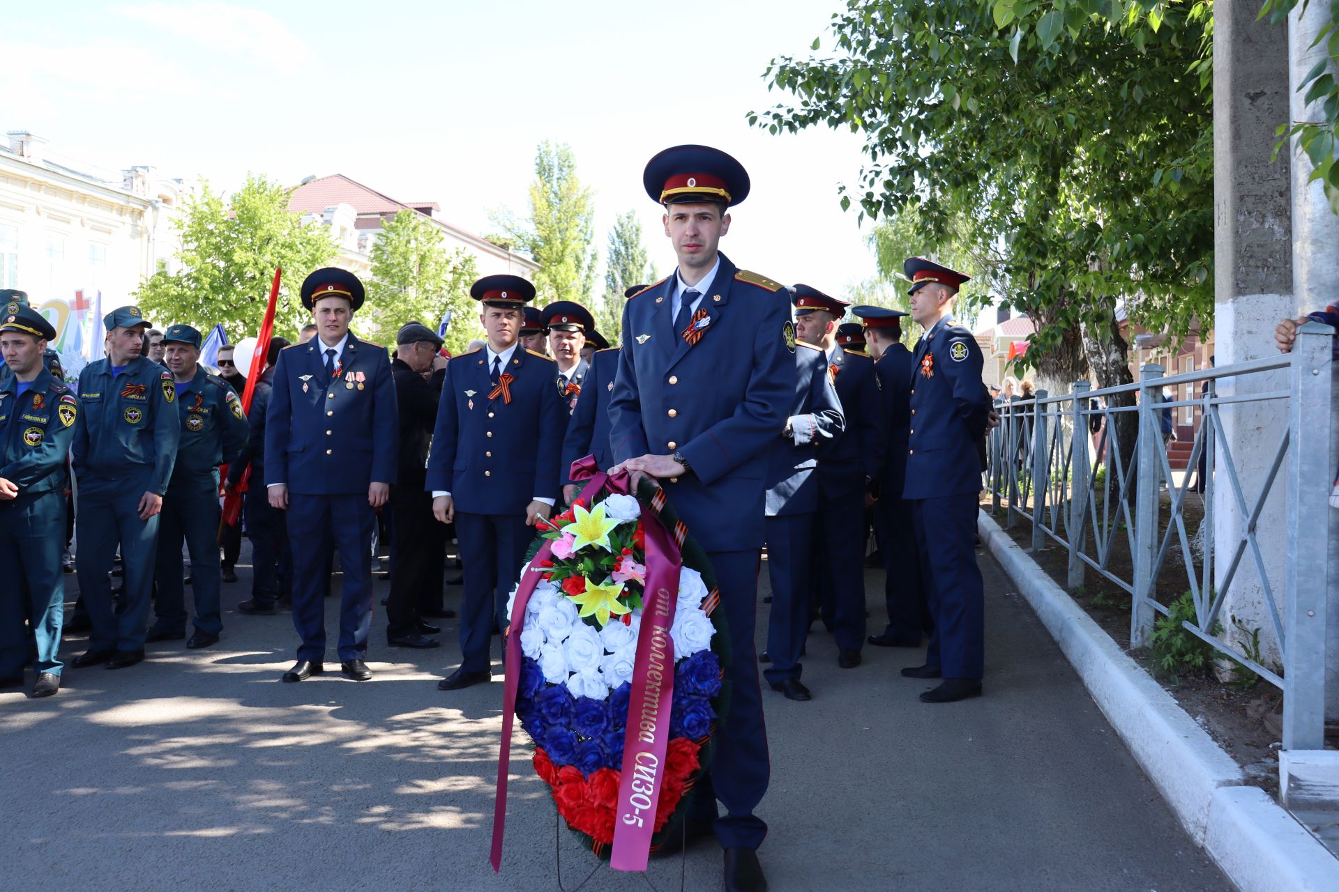 В Чистополе на центральной площади прошел парад Победы