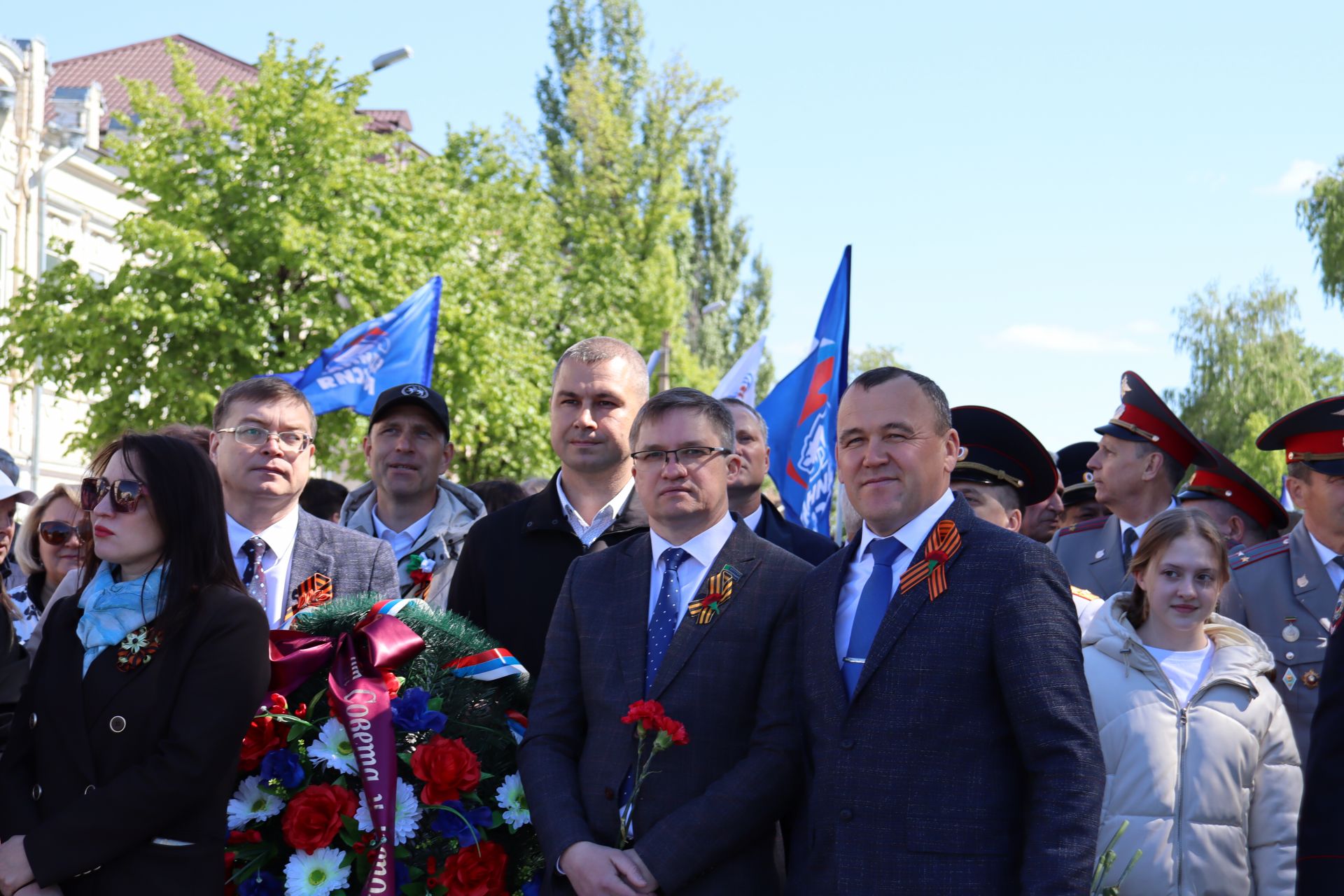 В Чистополе на центральной площади прошел парад Победы