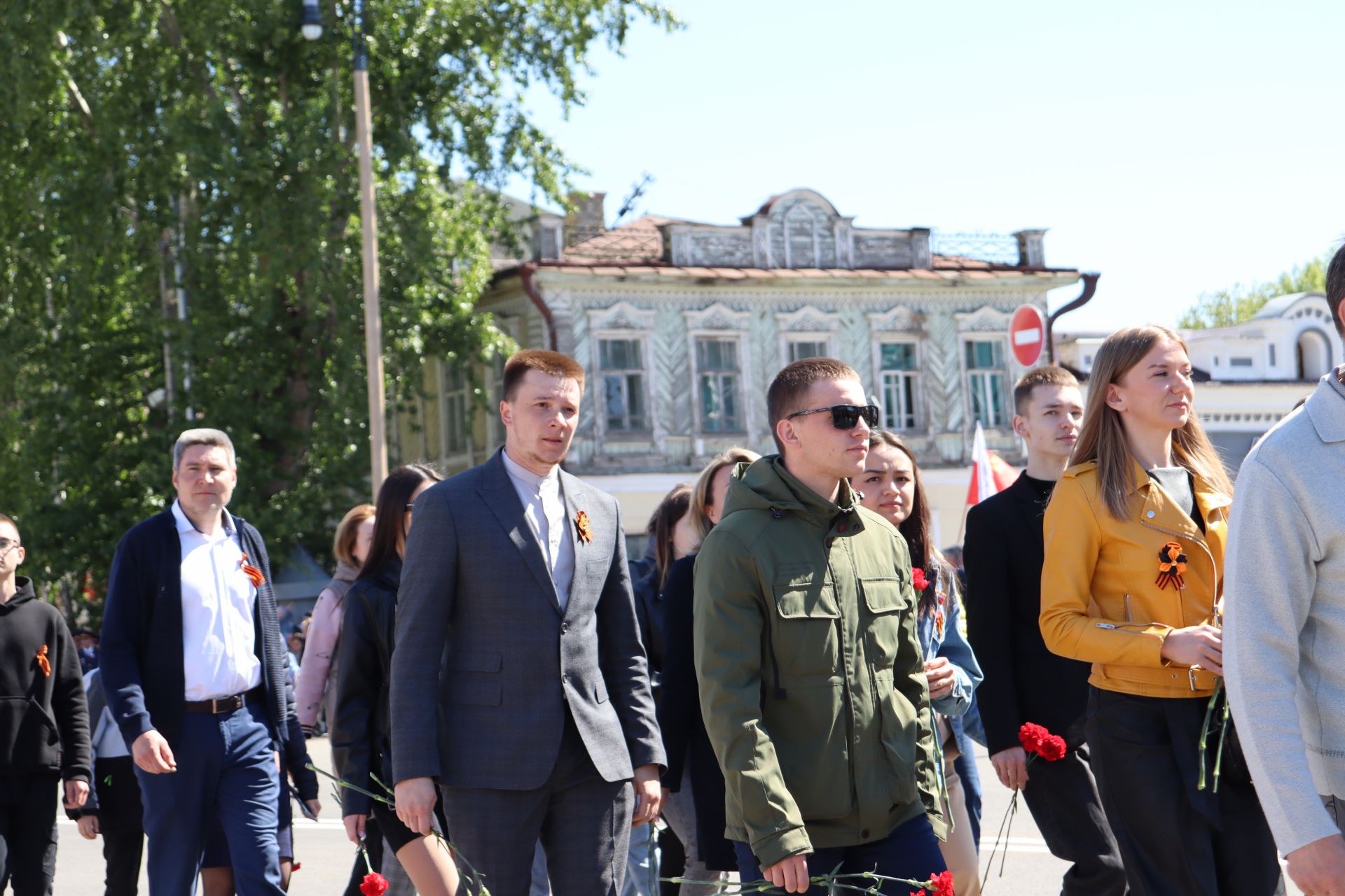 В Чистополе на центральной площади прошел парад Победы