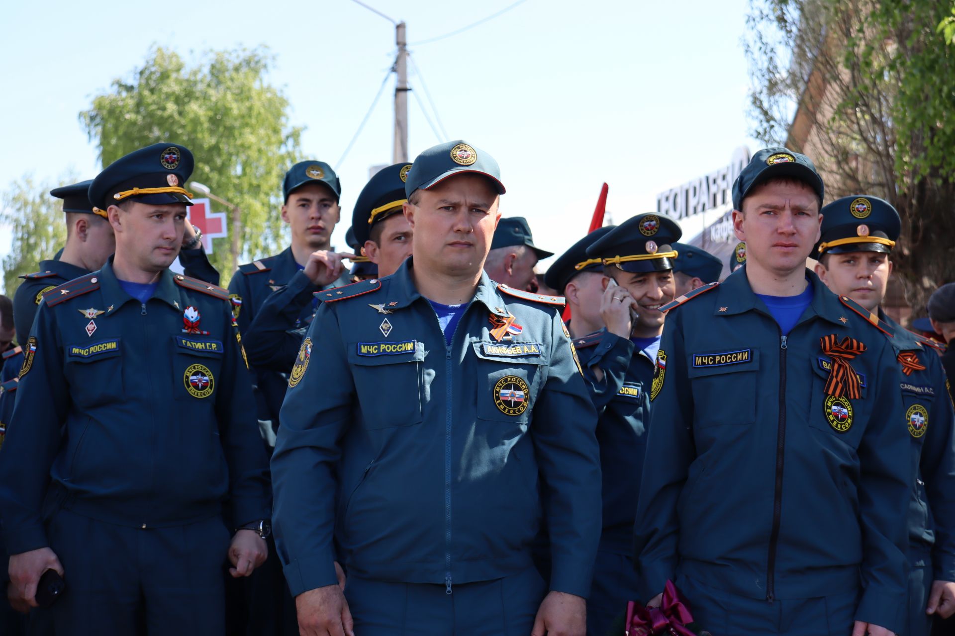 В Чистополе на центральной площади прошел парад Победы