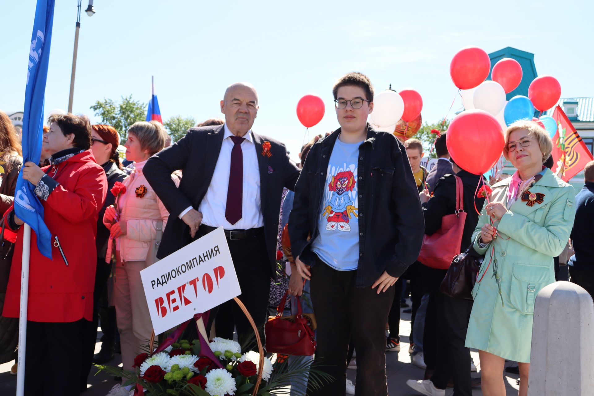 В Чистополе на центральной площади прошел парад Победы