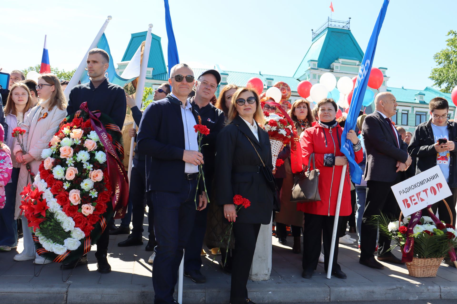 В Чистополе на центральной площади прошел парад Победы