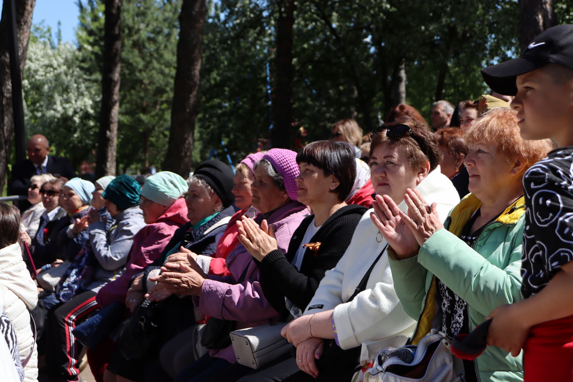 В Чистополе на центральной площади прошел парад Победы