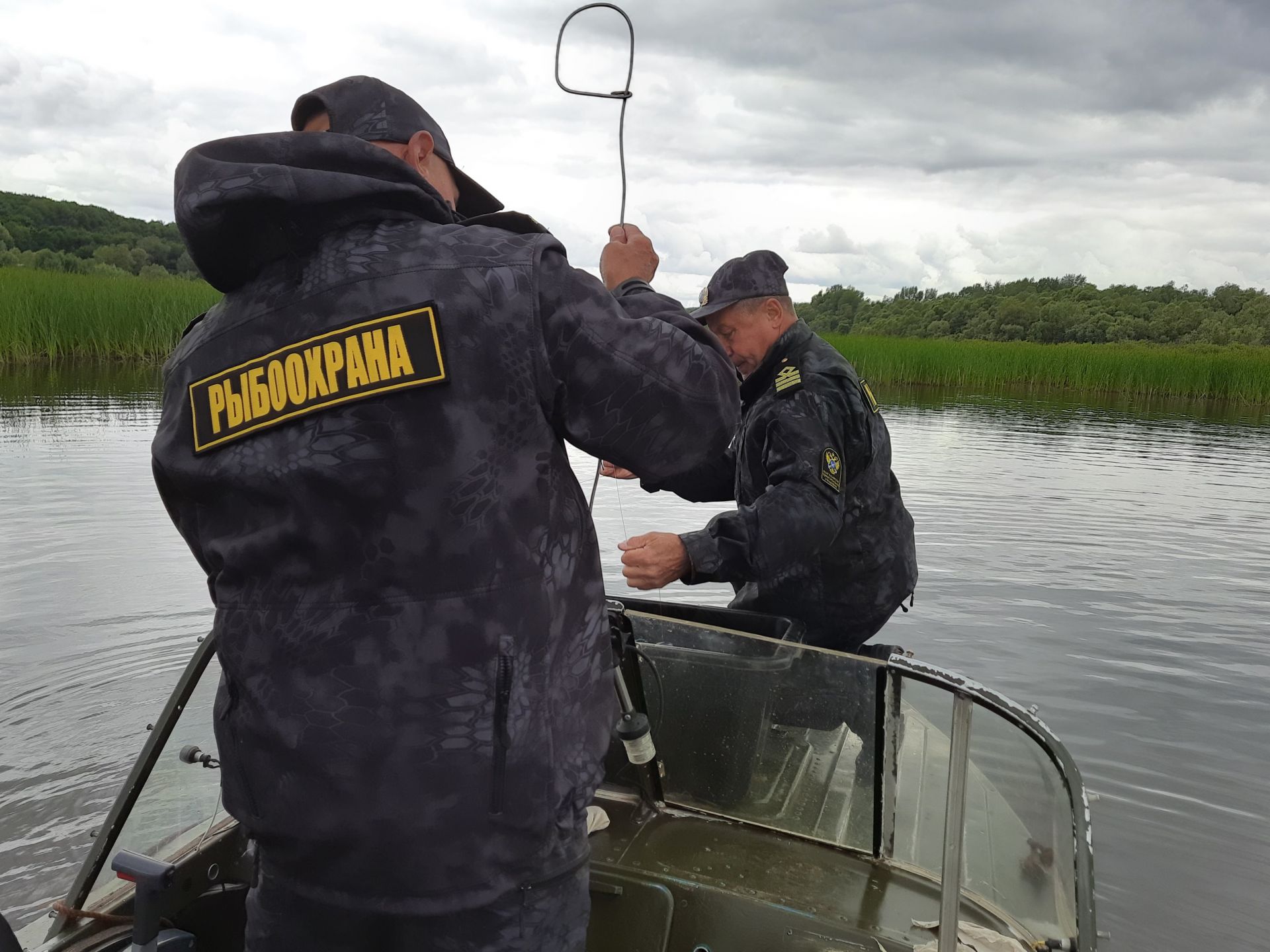 В Чистополе рыбнадзор изъял браконьерские ловушки