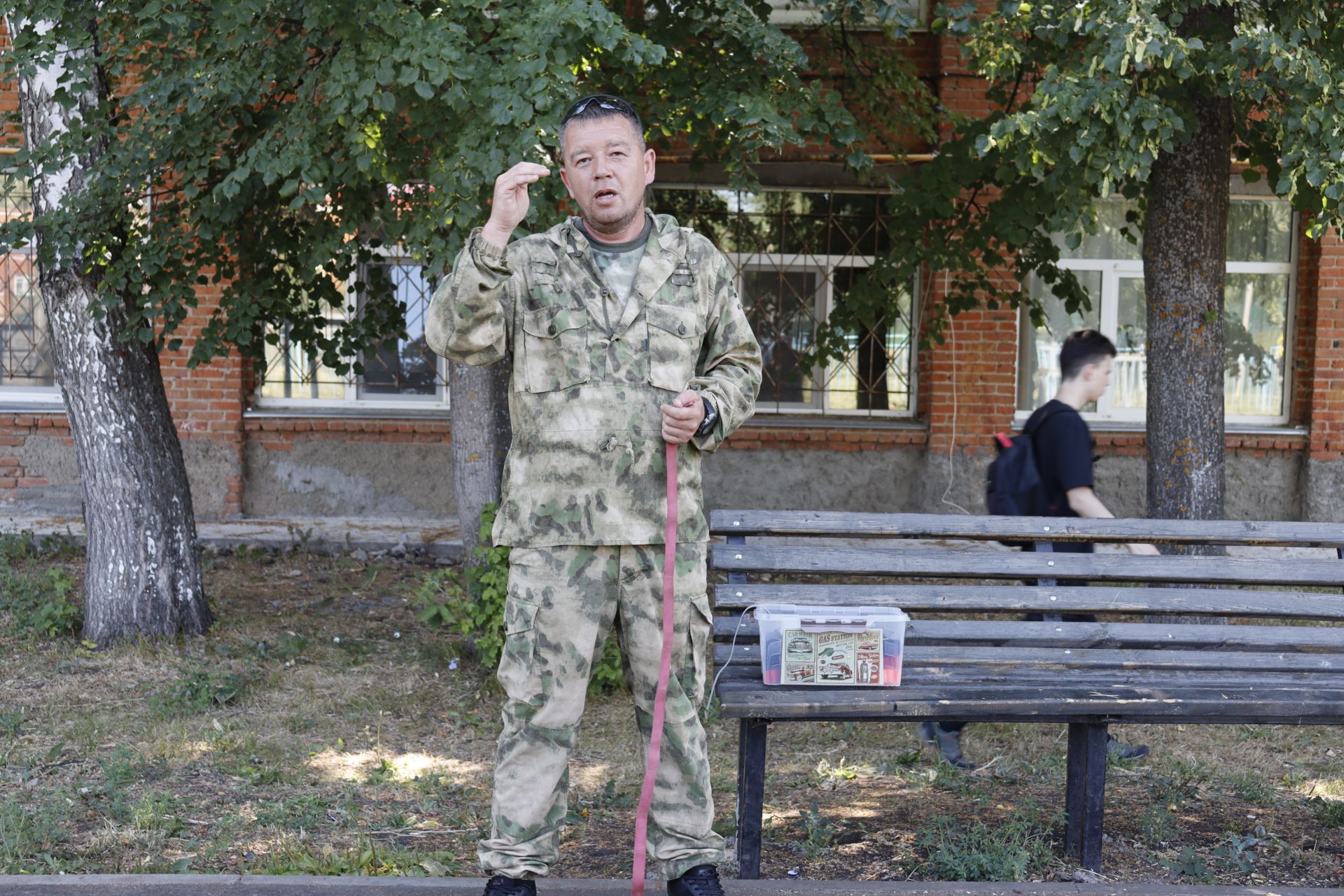 Курсанты Чистопольской технической школы ДОСААФ получили мастер-класс от опытного военного инструктора