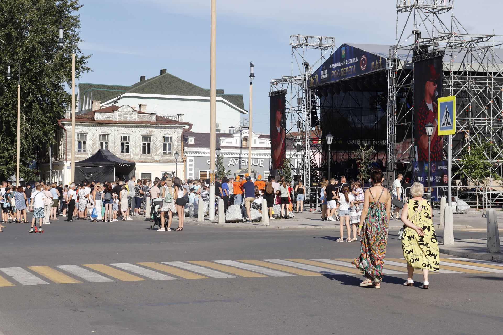 В Чистополе масштабно проходит фестиваль «Рок-берега»