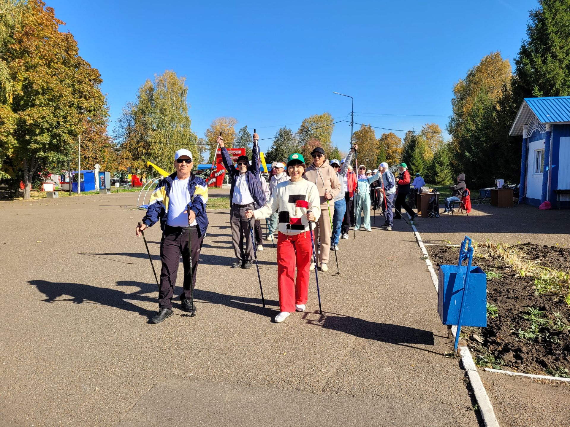 В Чистополе по-спортивному отметили День пожилых людей