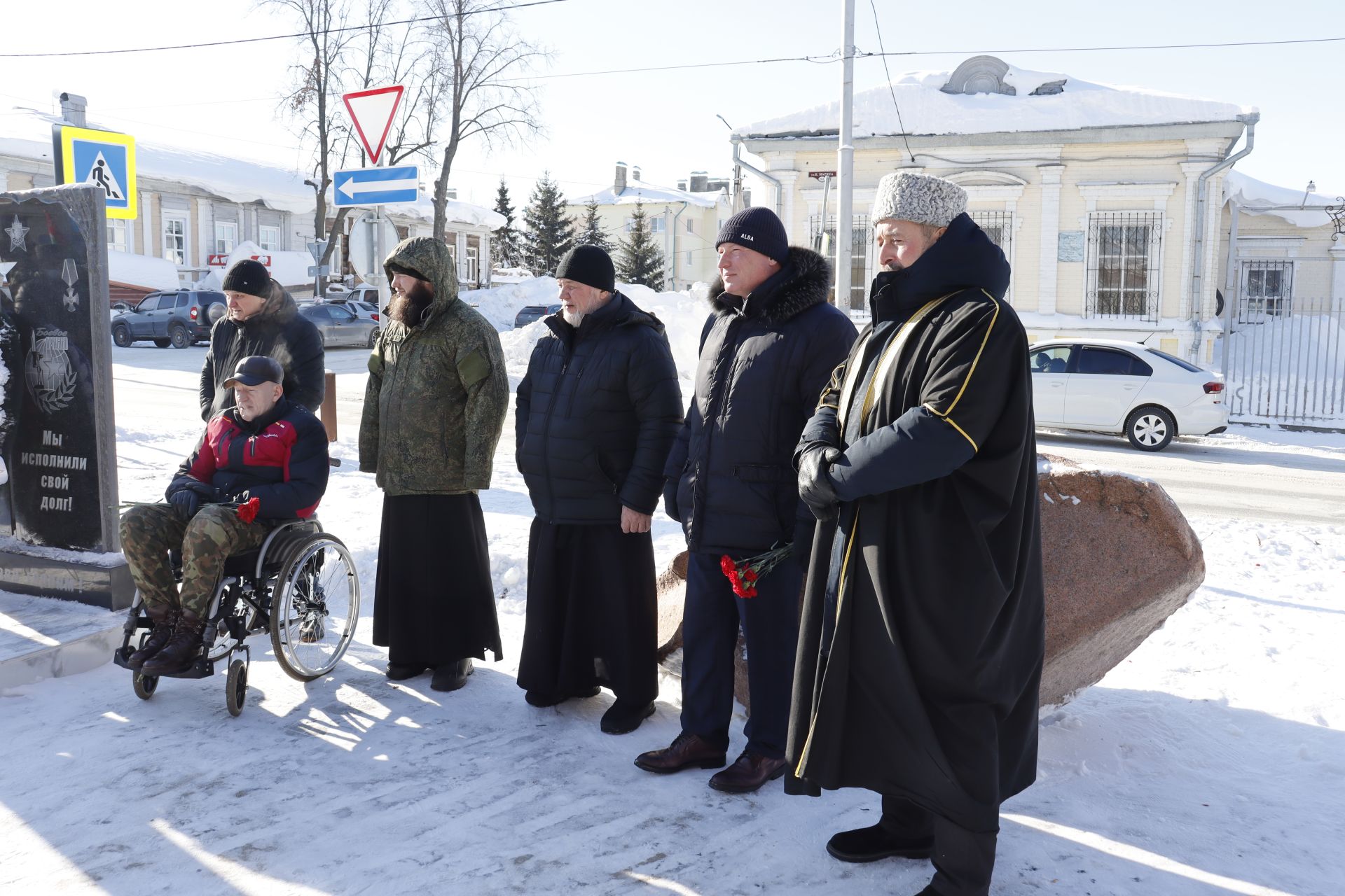 В Чистополе прошли торжественный митинг и церемония возложения венков