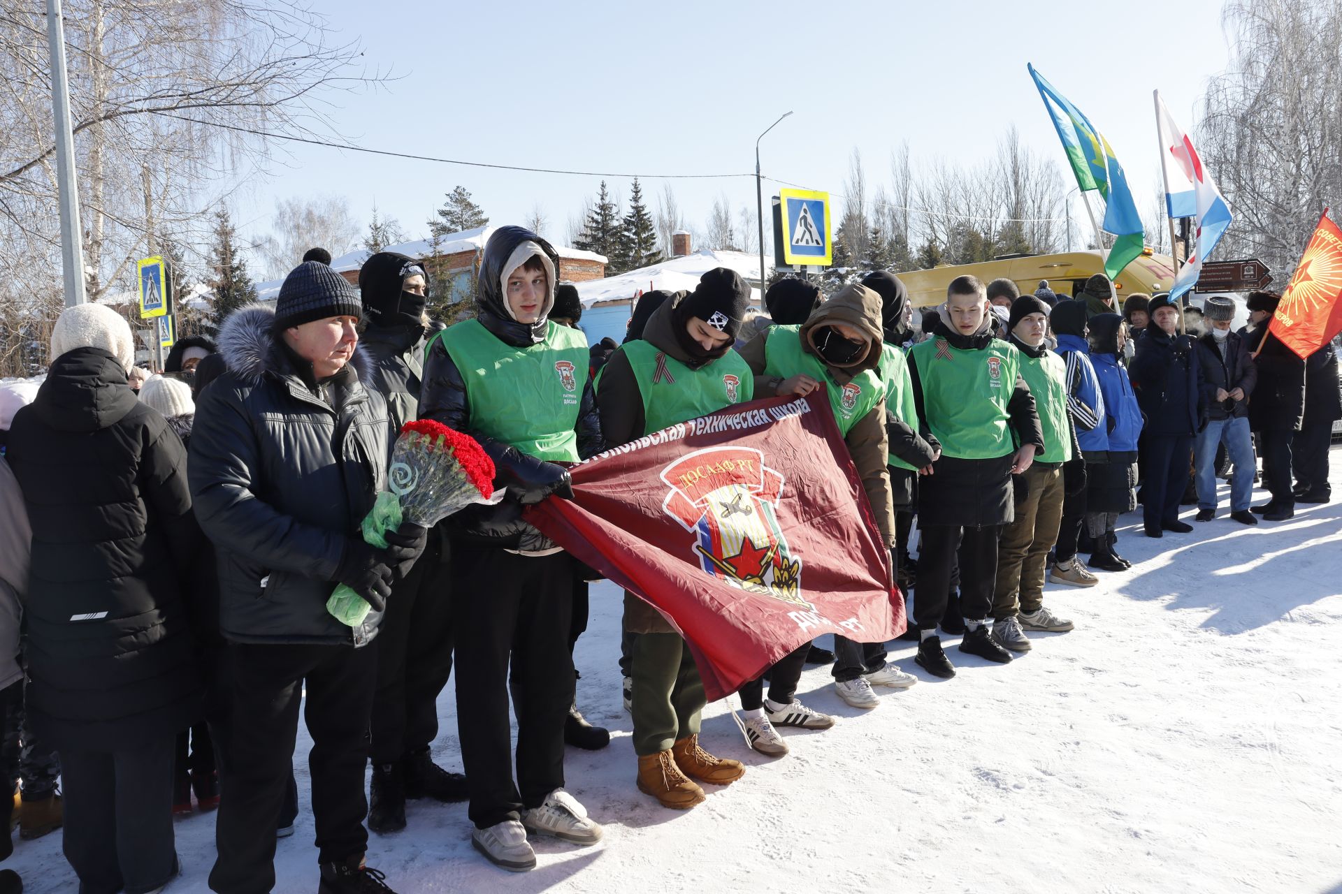 В Чистополе прошли торжественный митинг и церемония возложения венков