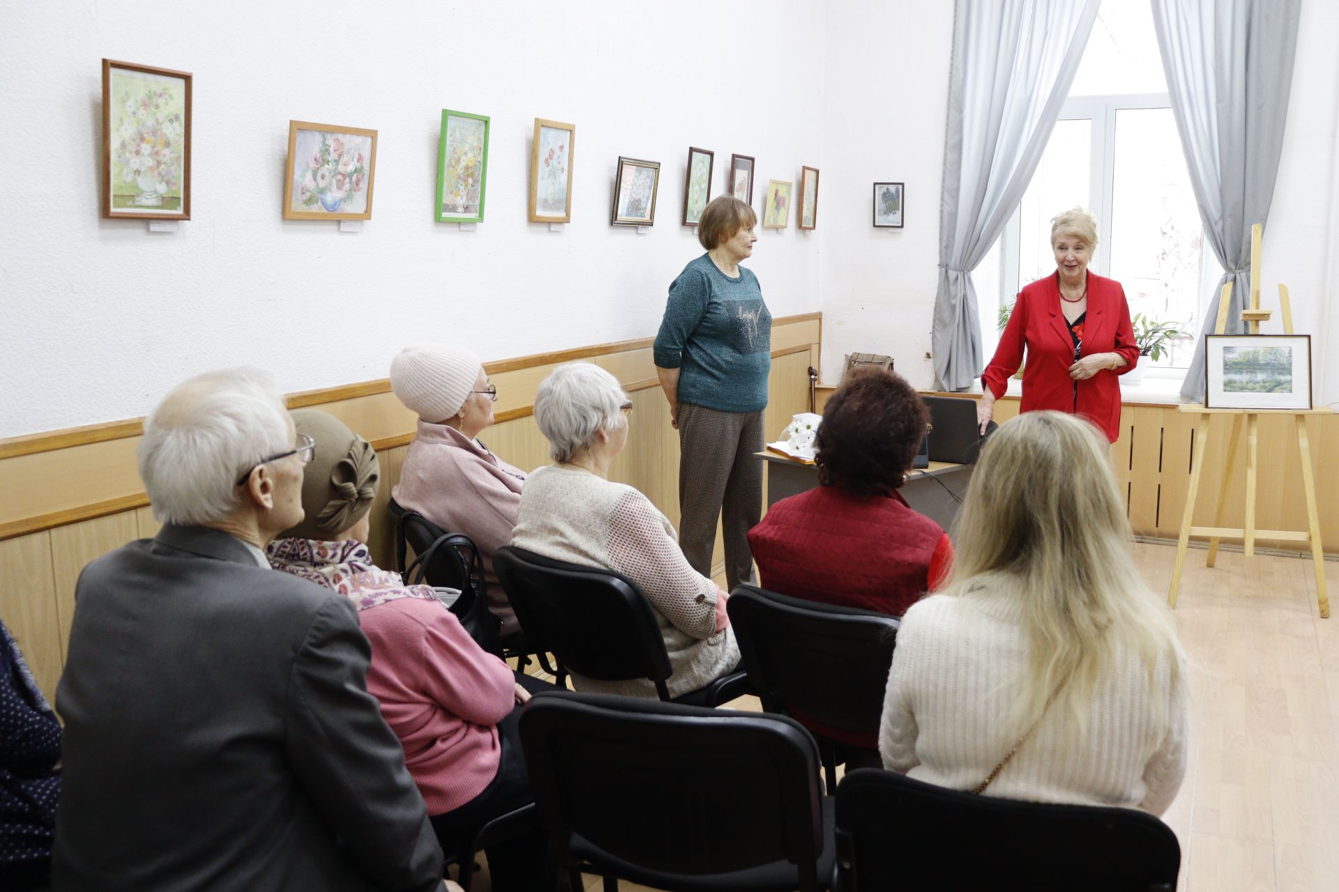 В Чистопольском музейно-выставочном комплексе прошла презентация художественных работ Марии Цыгановой