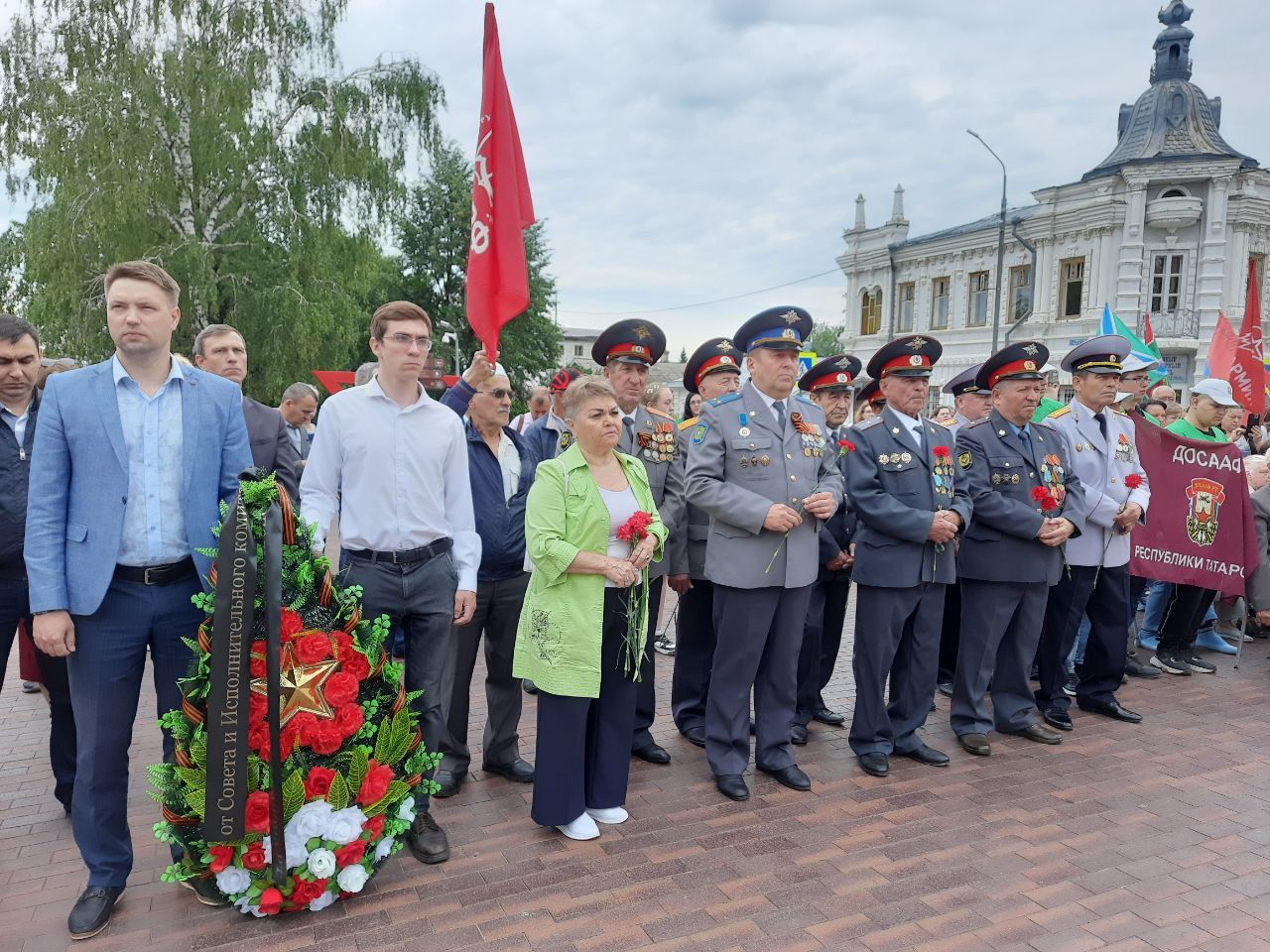 В Чистополе состоялся митинг, посвященный Дню памяти и скорби