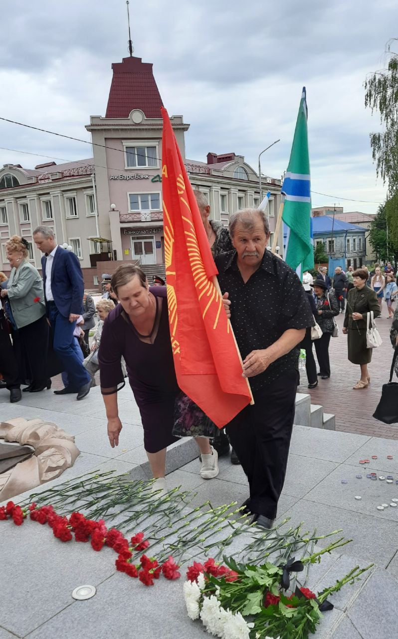 В Чистополе состоялся митинг, посвященный Дню памяти и скорби