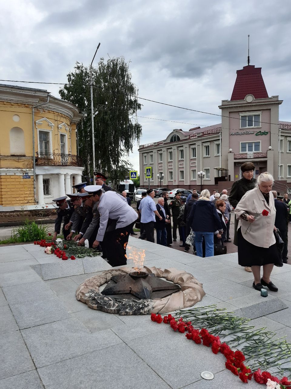 В Чистополе состоялся митинг, посвященный Дню памяти и скорби