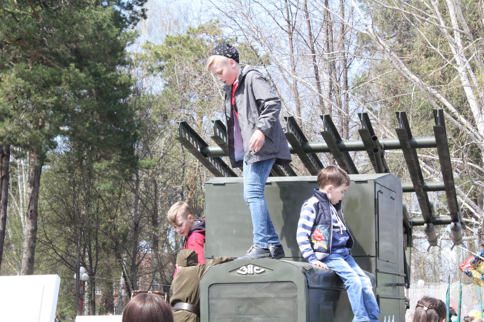 Открытие уголка боевой славы