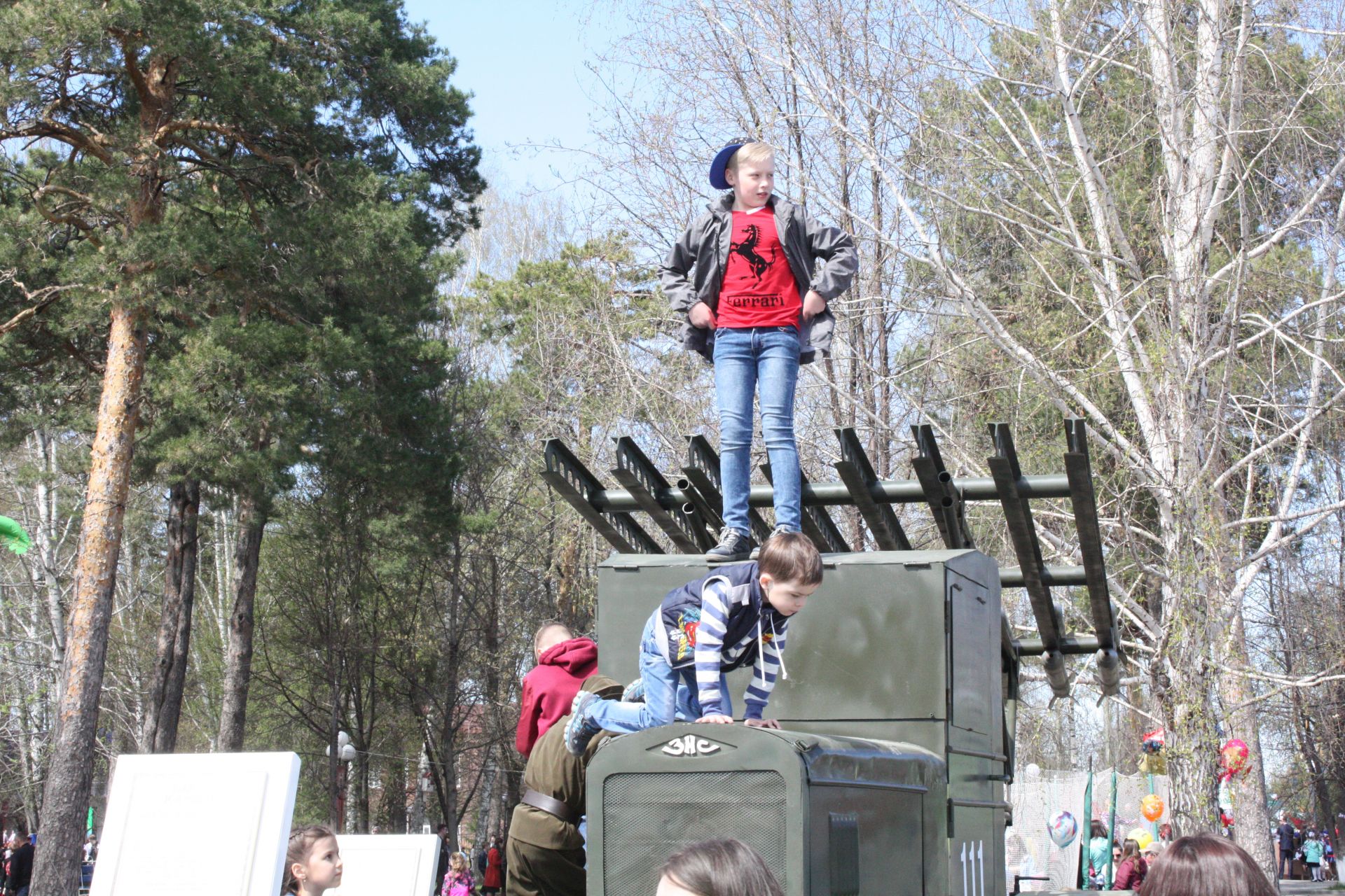 Открытие уголка боевой славы