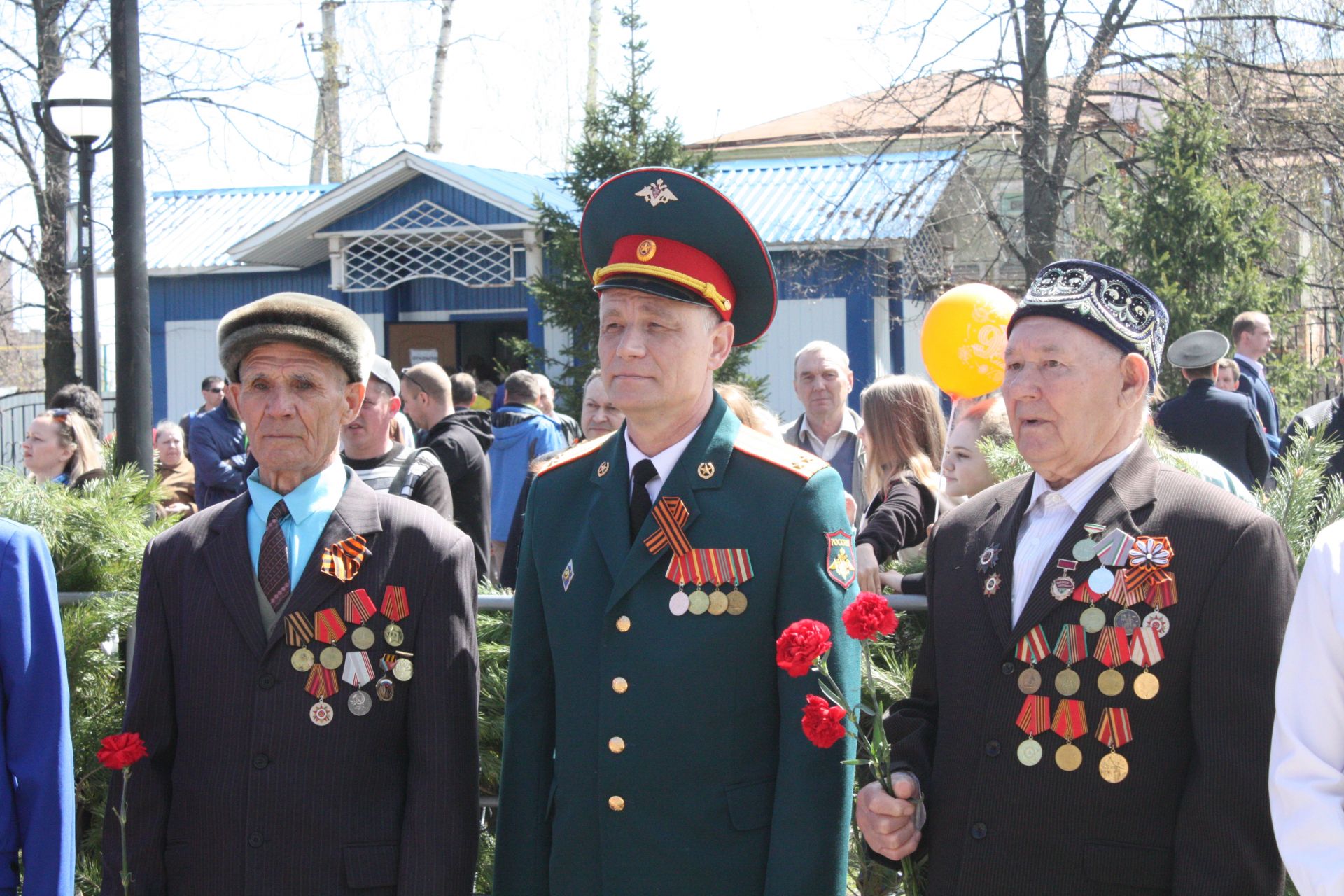 Открытие уголка боевой славы