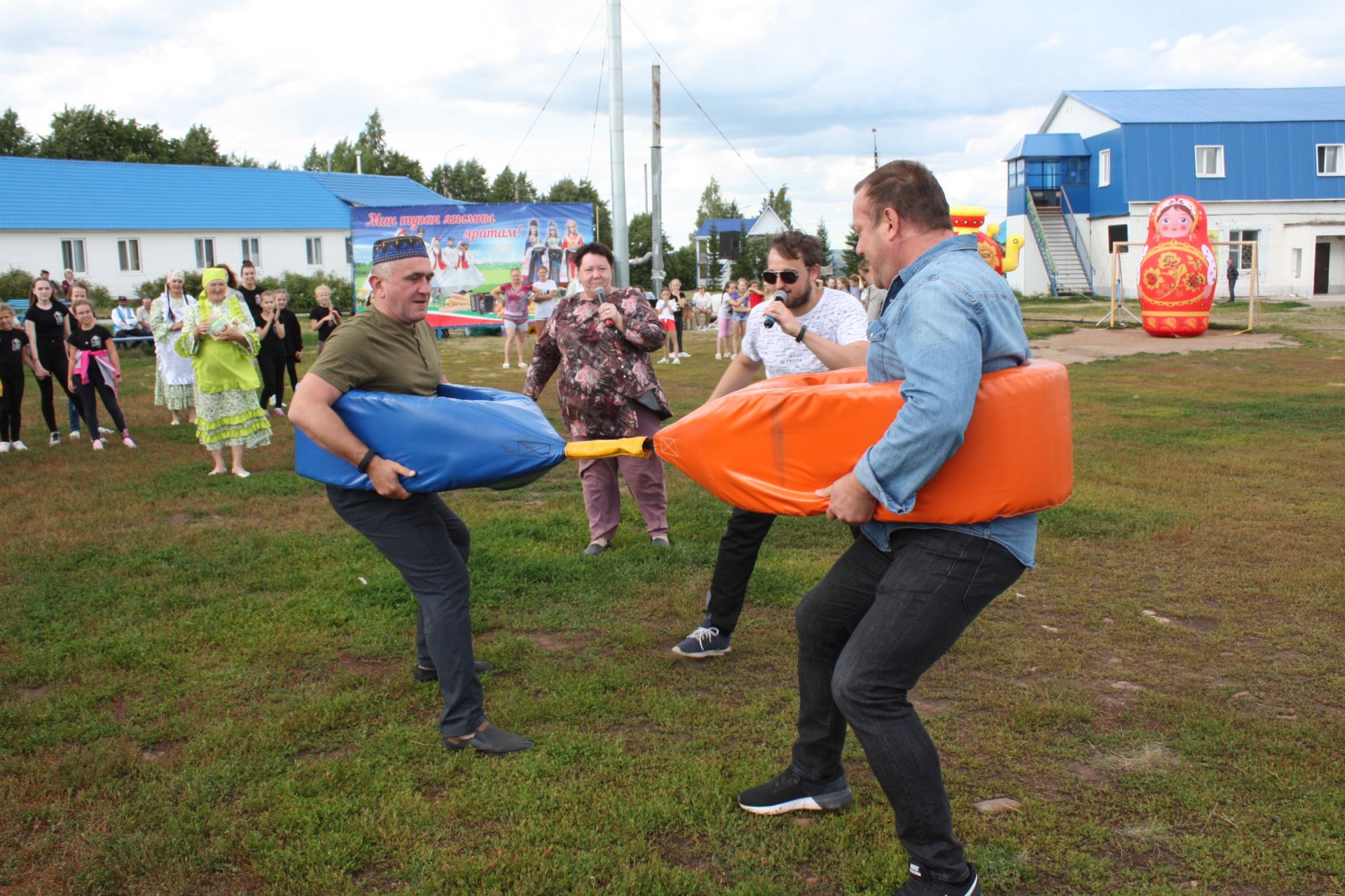 "Танцевальная деревня" в Чистополе  (Сабантуй)