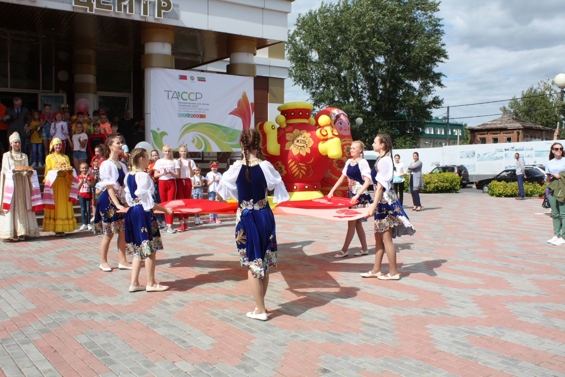 "Танцевальная деревня" в Чистополе (Открытие)