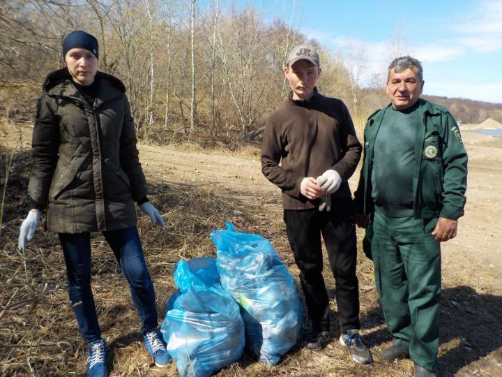 Экологические акции в Чистополе продолжаются