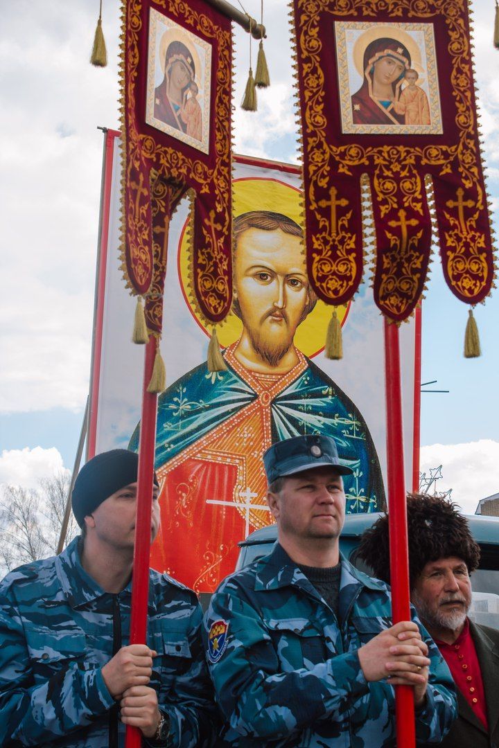 Казаки хуторского казачьего общества «Слобода Чистопольская» приняли участие в   VI Авраамиевском фестивале «30 лет одной семьей»