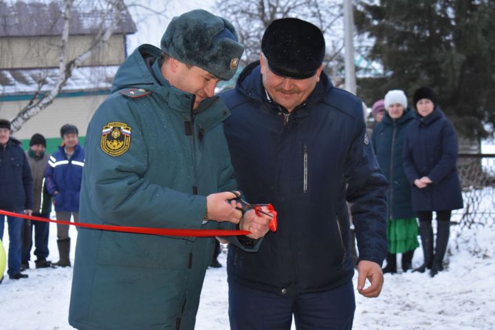 В селе Адельшино Чистопольского района открыли пожарное депо