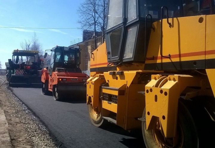 В Чистополе идет благоустройство дворовых территорий