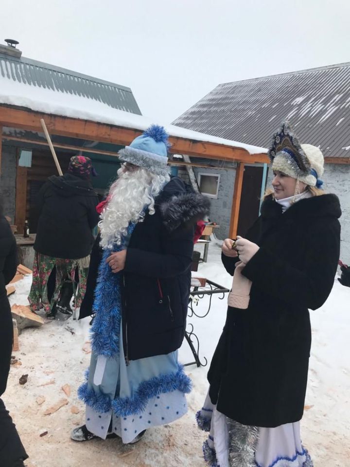 Празднуют всем селом: святочные гуляния в Чистопольском районе