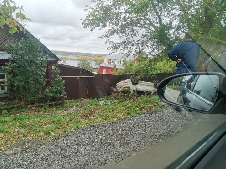 Пьяный чистополец дважды устроил ДТП и опрокинулся в кювет