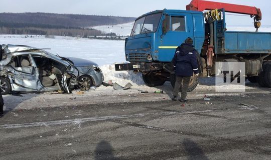 В Татарстане в страшном ДТП погибла женщина