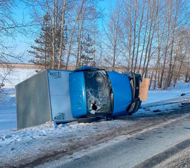 В результате ДТП на автодороге Чистополь-Нижнекамск пострадала женщина