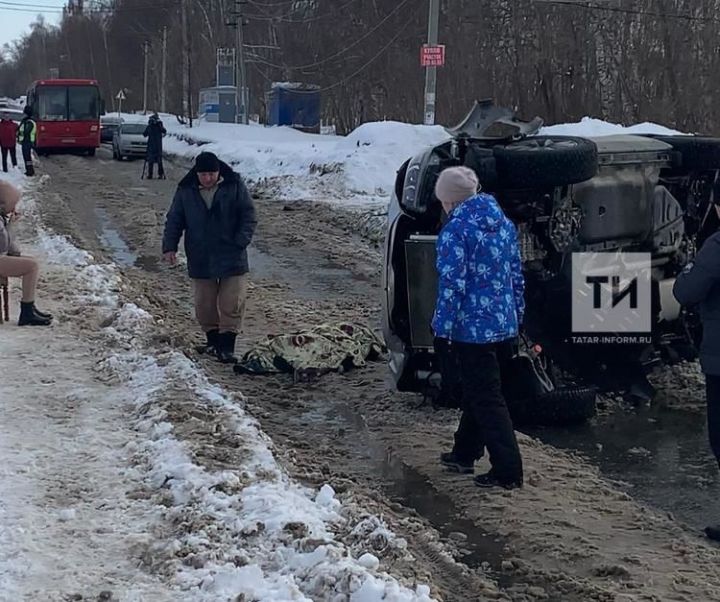 В РТ внедорожник насмерть сбил женщину