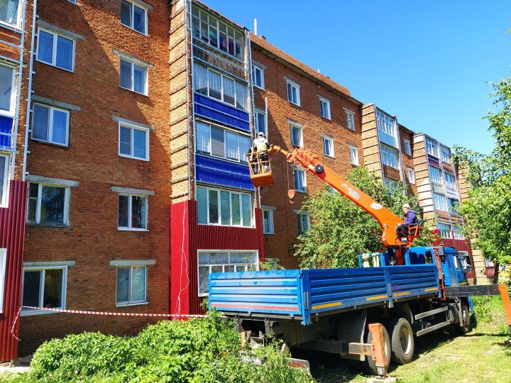 В Чистополе началось обновление многоквартирных домов