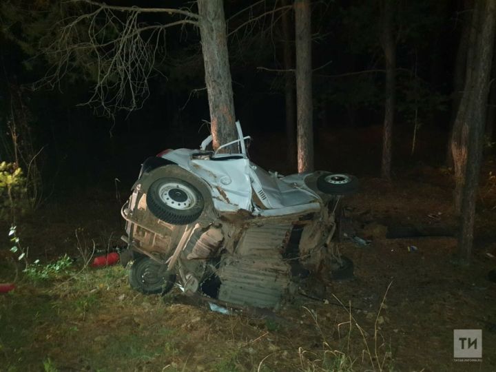 В Челнах водитель малолитражки погиб, врезавшись в дерево