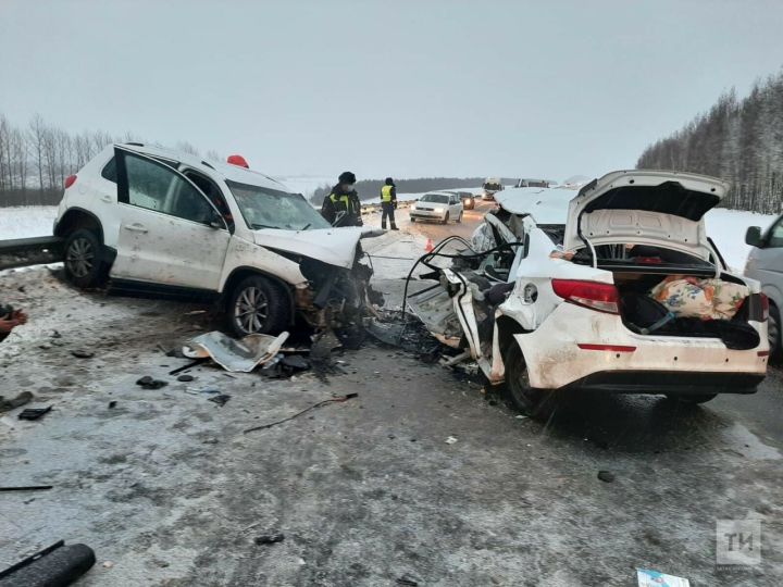 В январские праздники в ДТП на дорогах РТ погибли 17  человек