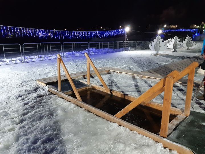 В Чистополе на Крещение организуют купель на Каме