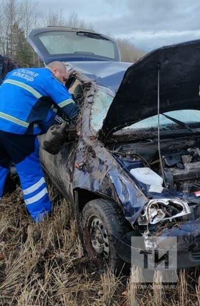 Серьезная авария произошла под Альметьевском