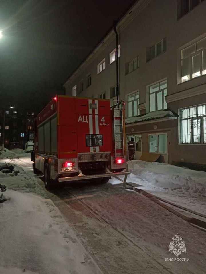 В казанской гимназии-интернате произошел пожар из-за ароматической свечи