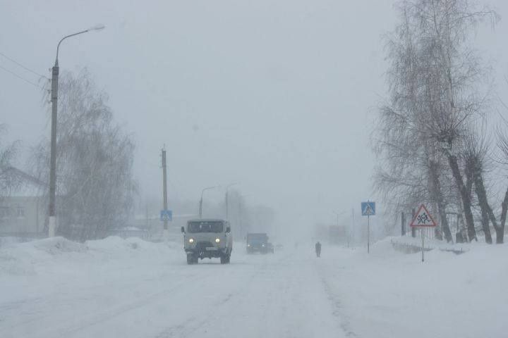 В Татарстане ожидается метель