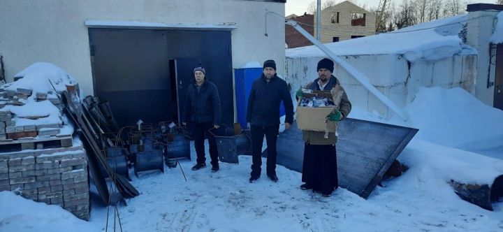 В Чистопольской епархии начали изготавливать третью партию печей-буржуек для российских бойцов