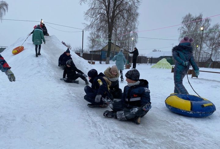 В Чистопольских Выселках прошло гуляние «Зимние радости» - Open Air