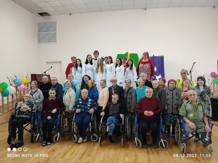 В чистопольском-доме интернате прошел праздник русской песни